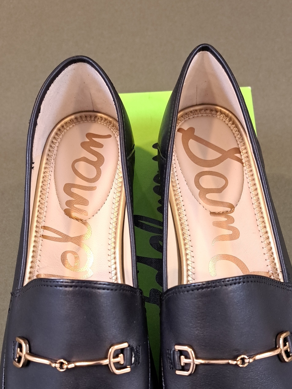 Sam Edelman Loraine Bit Loafer - Color: Black Leather - Size: 12 - Picture 5 of 11